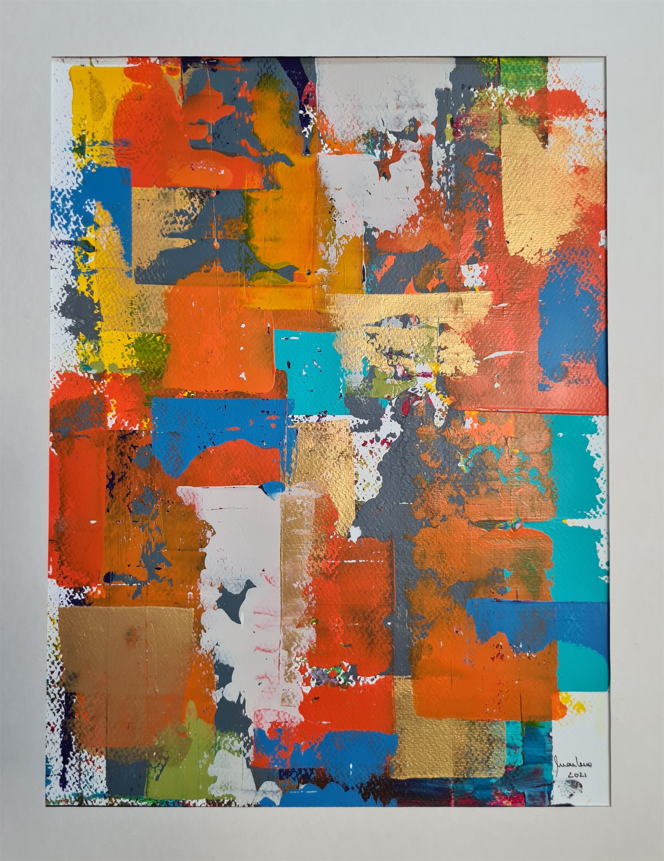 Resquícios nº8, original Woman Acrylic Painting by Ana Marlene Lima