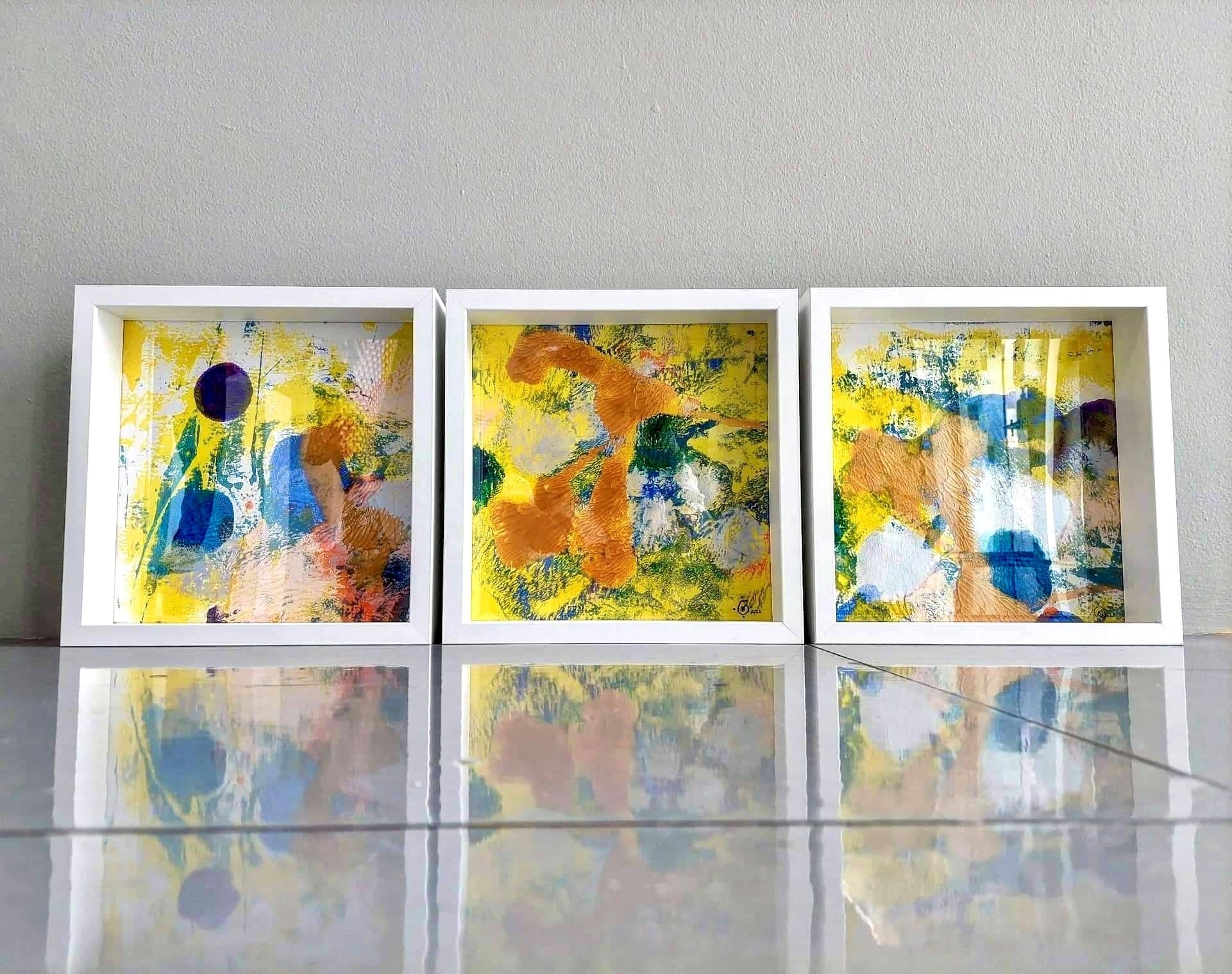 Scale III, Pintura Técnica Mista Animais original por Nina  Onaur