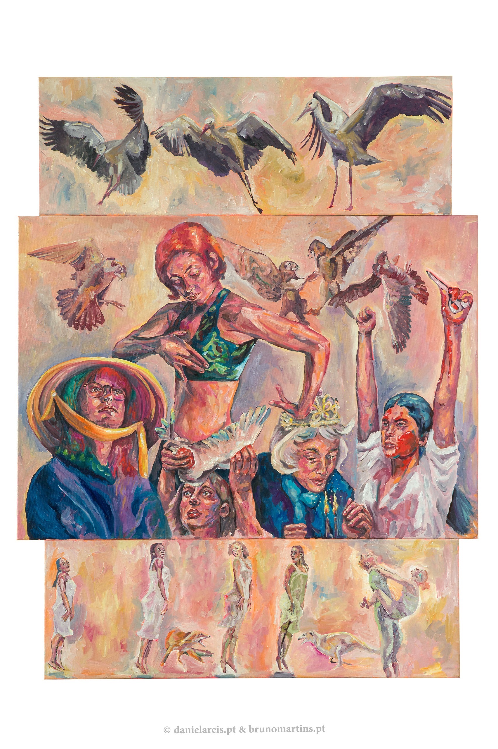 No corpo (o) infinito, original Paisaje Petróleo Pintura de Daniela  Reis