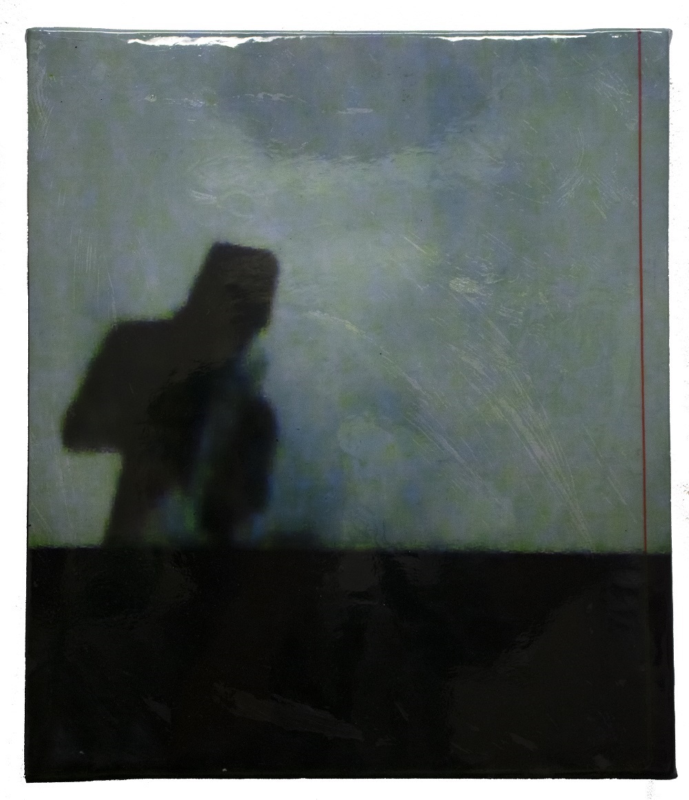 Sem título, original Abstract Ink Painting by André Silva