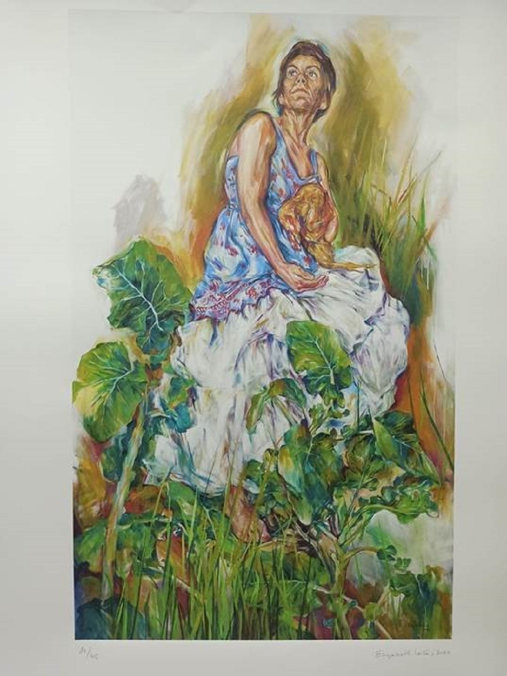 O Mundo não se fez para pensarmos nele,, original Geometric Mixed Technique Drawing and Illustration by Elizabeth  Leite