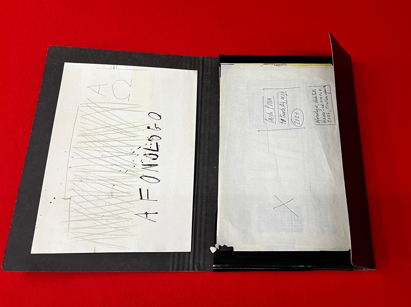 Afonologias Cartella D, original Geométrico Técnica Mixta Dibujo e Ilustración de Giancarlo  Pavanello