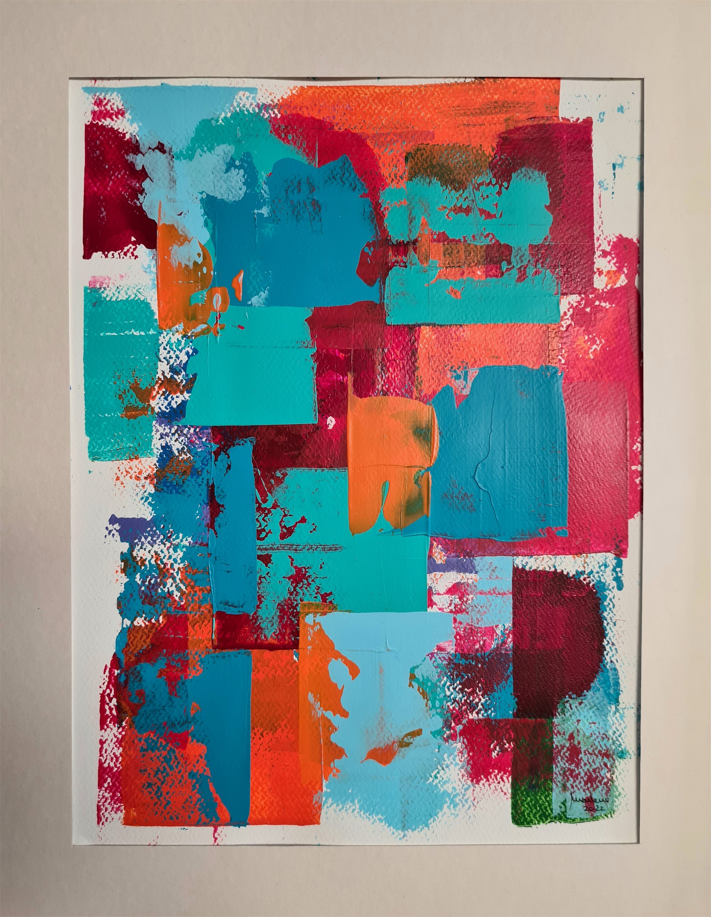 Resquícios nº15, original Woman Acrylic Painting by Ana Marlene Lima