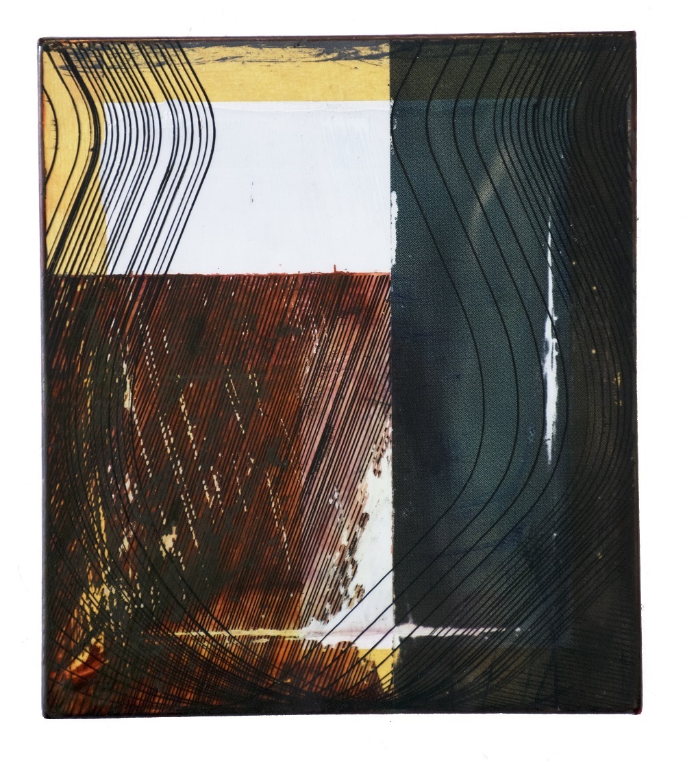 Sem título, original Abstract Acrylic Painting by André Silva