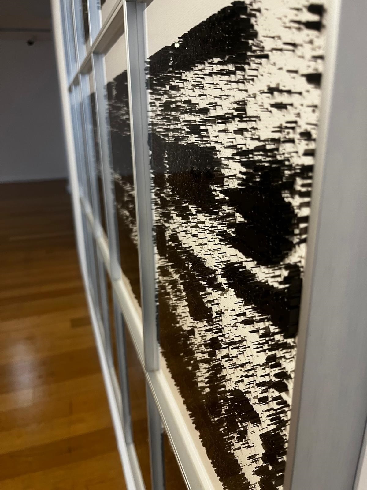 Artificial landscapes #1-20, original Abstrait Acrylique Sculpture par Cristina  Massena