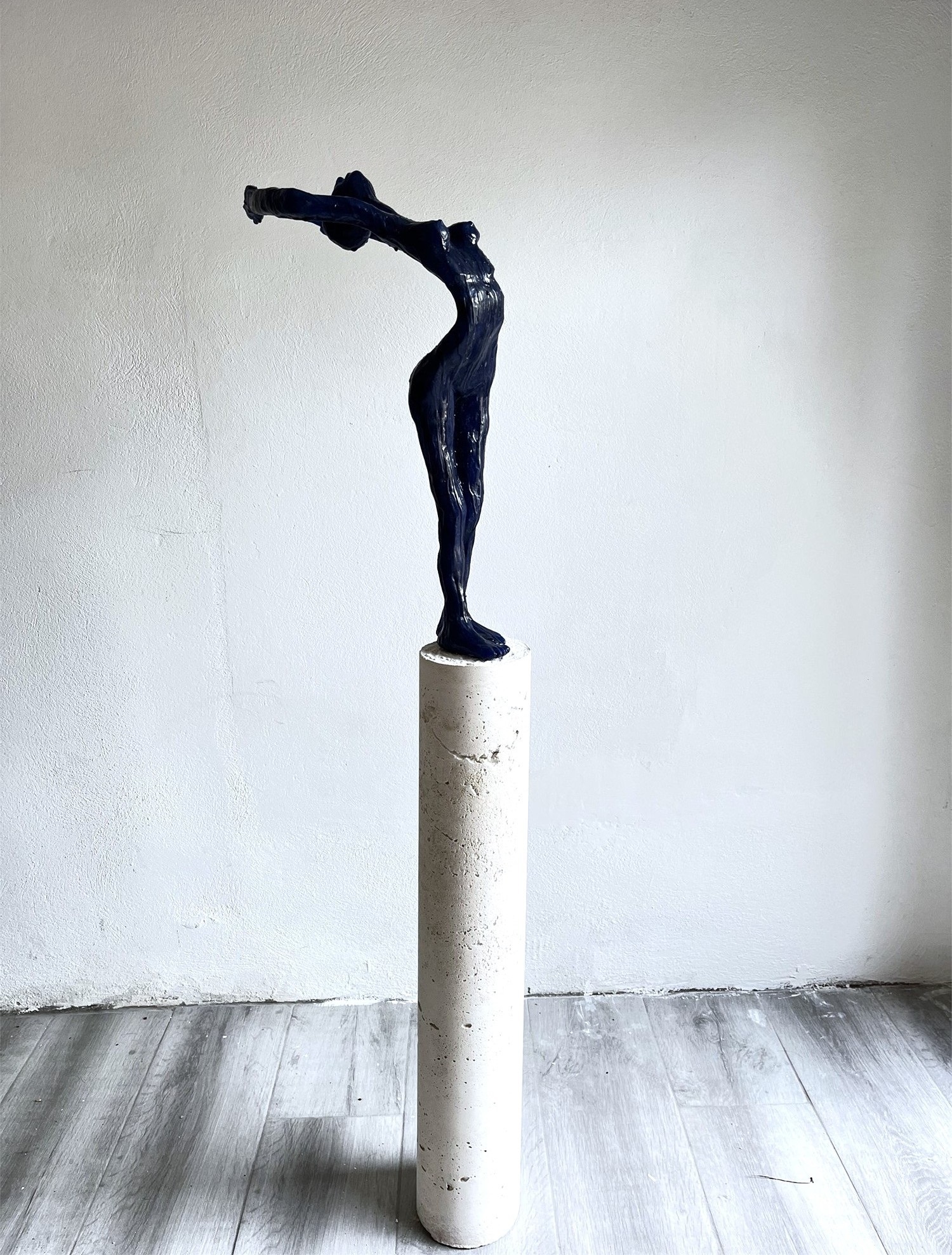 Dancing with The Moon, original Animaux Technique mixte Sculpture par Marcia Ruberti