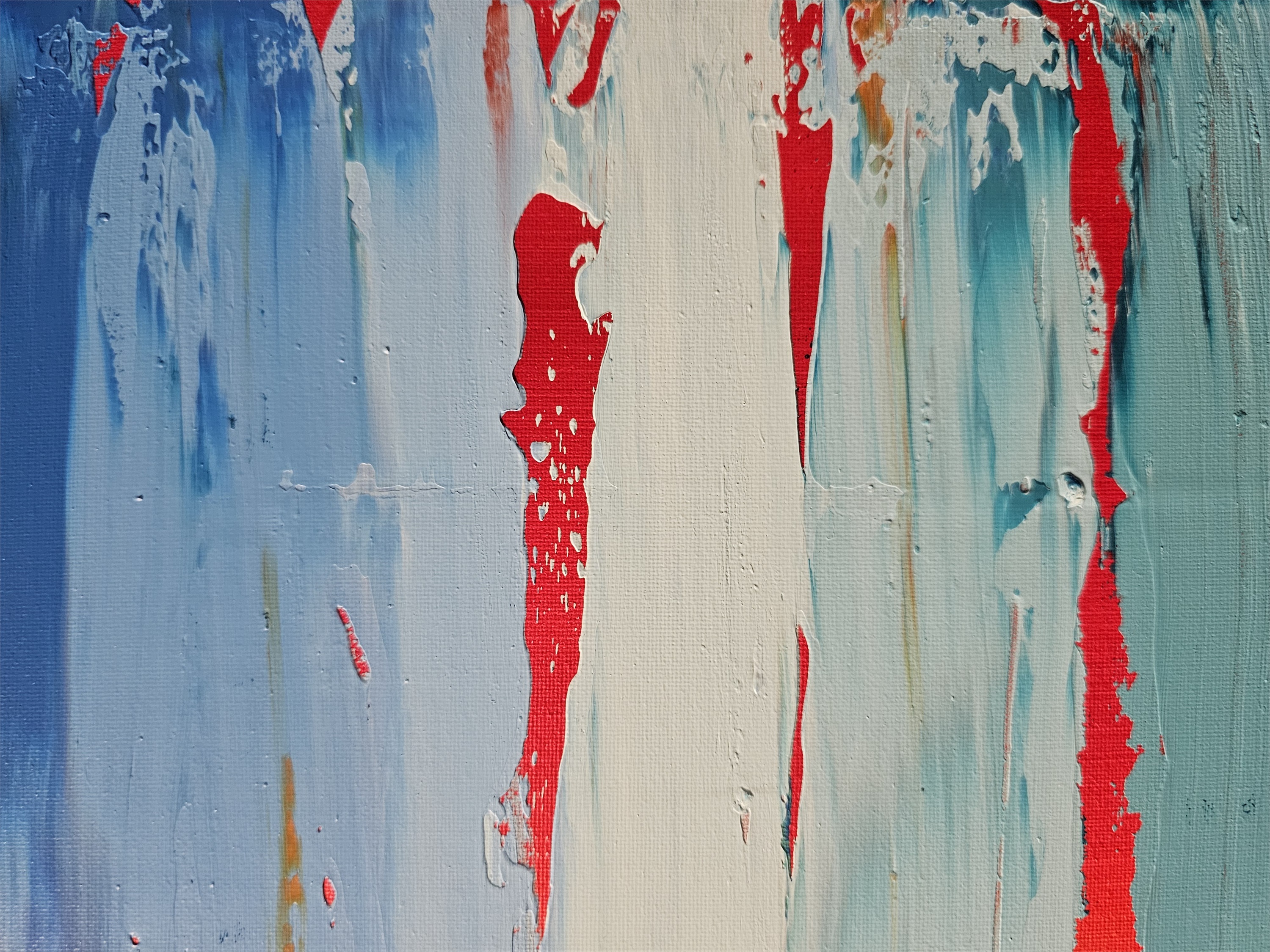 Another Moment, original Minimalista Acrílico Pintura de Ana Marlene Lima