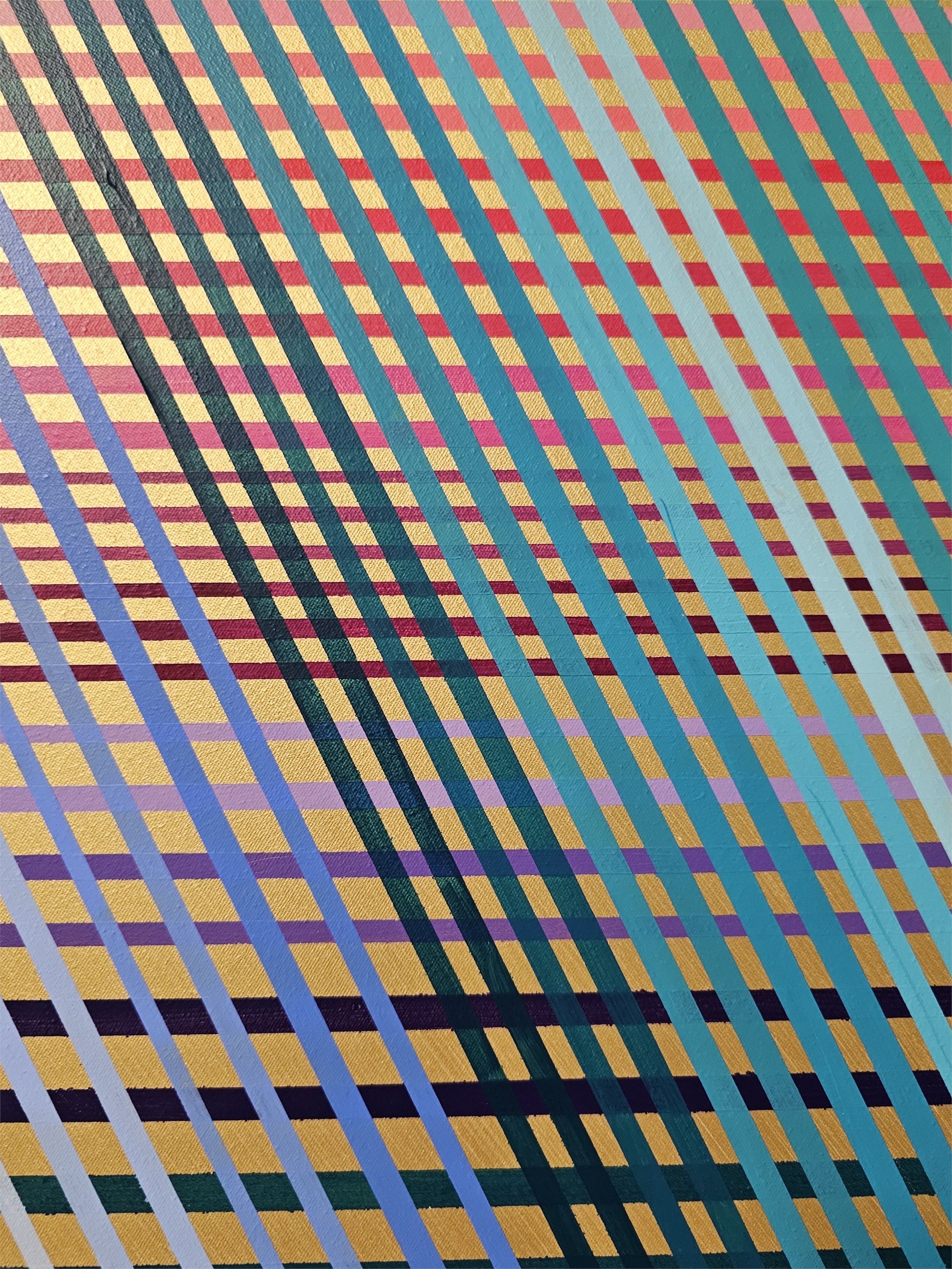 Rondó, Pintura Acrílico Retrato original por Ana Marlene Lima