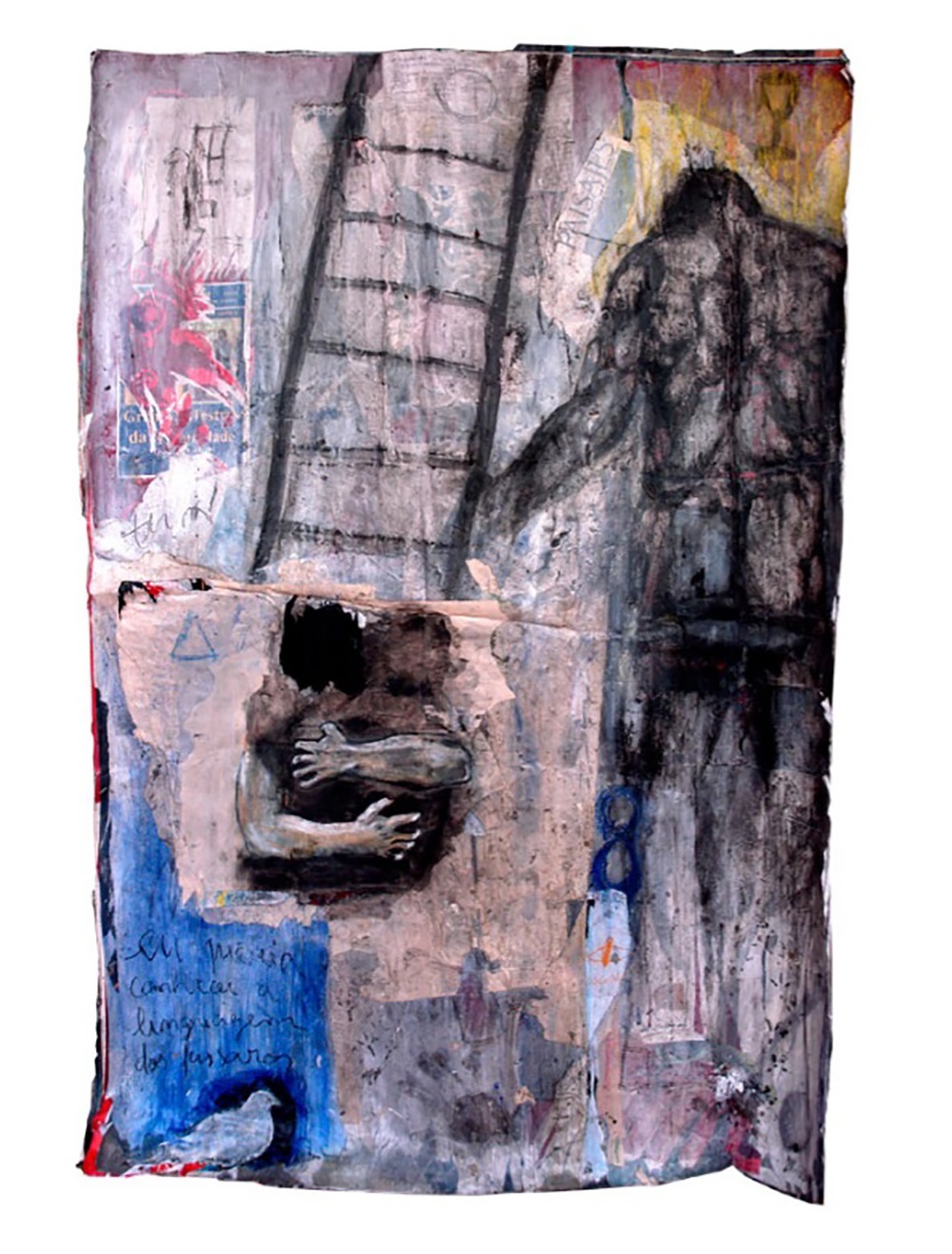 Auto-retrato, original Figura humana Acrílico Pintura de Alexandre Rola