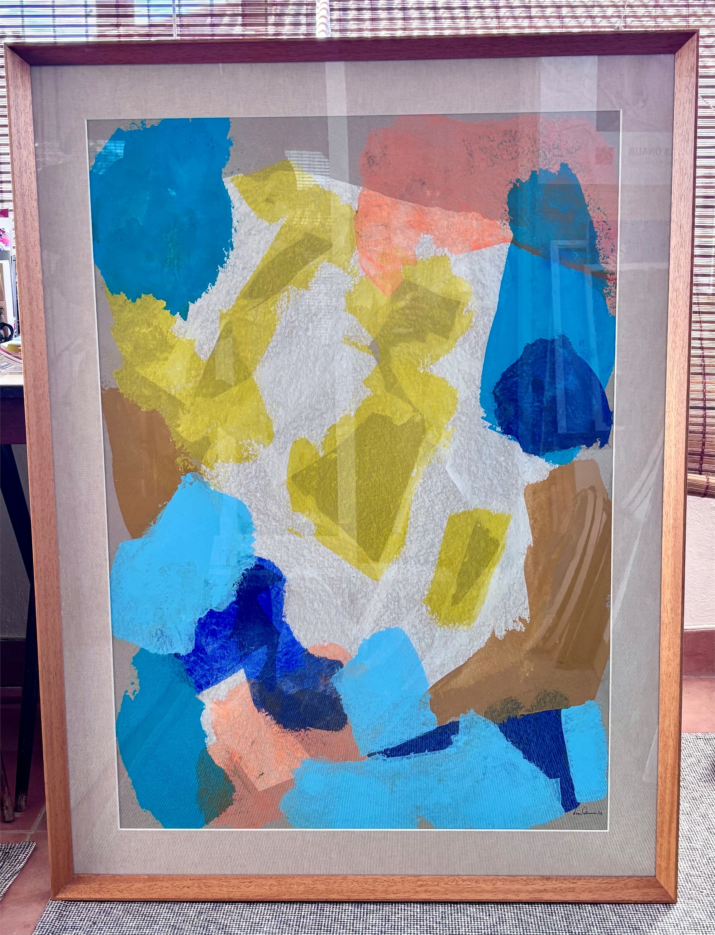 Alma, original Portrait Acrylic Painting by Nina  Onaur