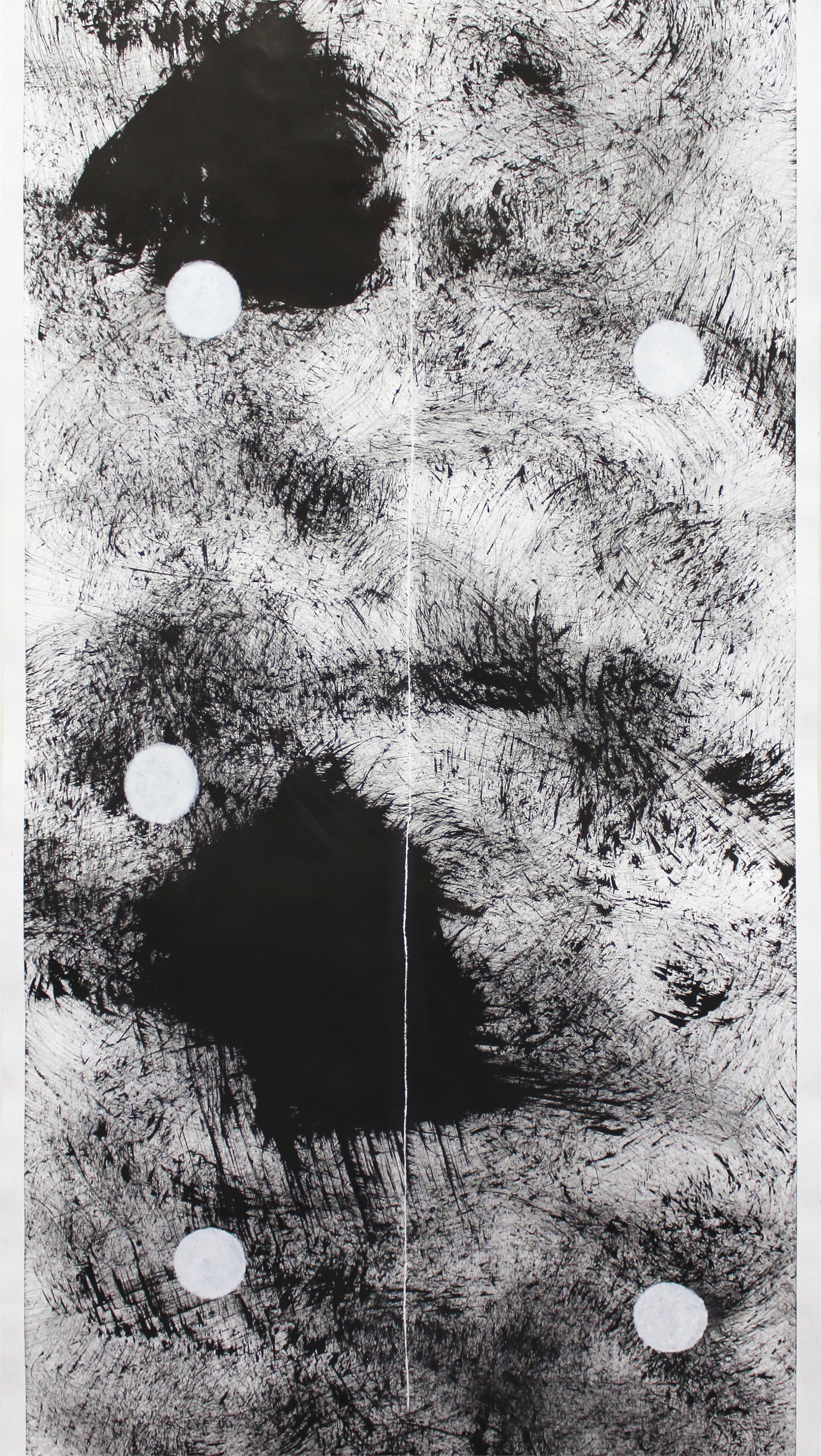 Gammes-Matinales-Avril23 08, original Woman Paper Painting by Benoit Singy Painter