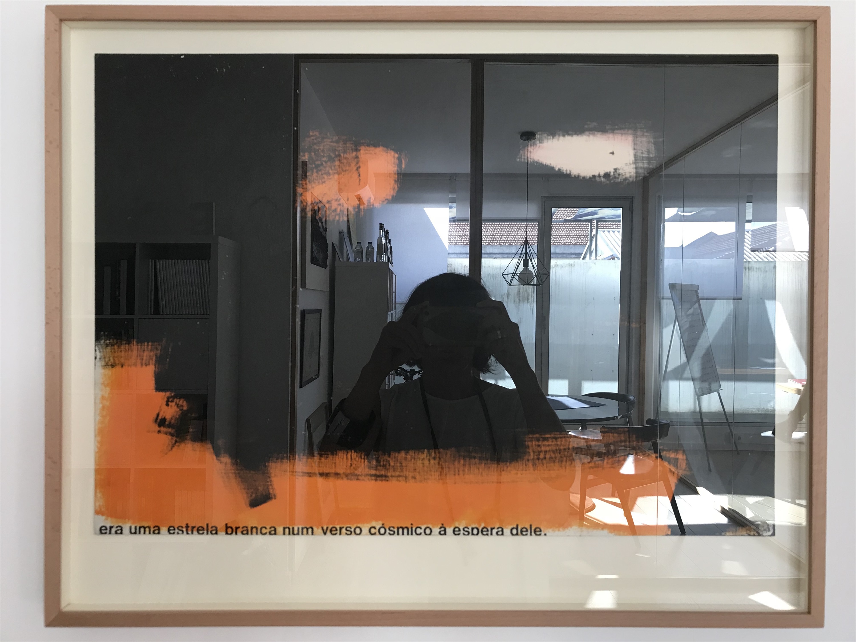 DO COSMOS #1, original Resumen Técnica Mixta Pintura de Ana Bonifácio