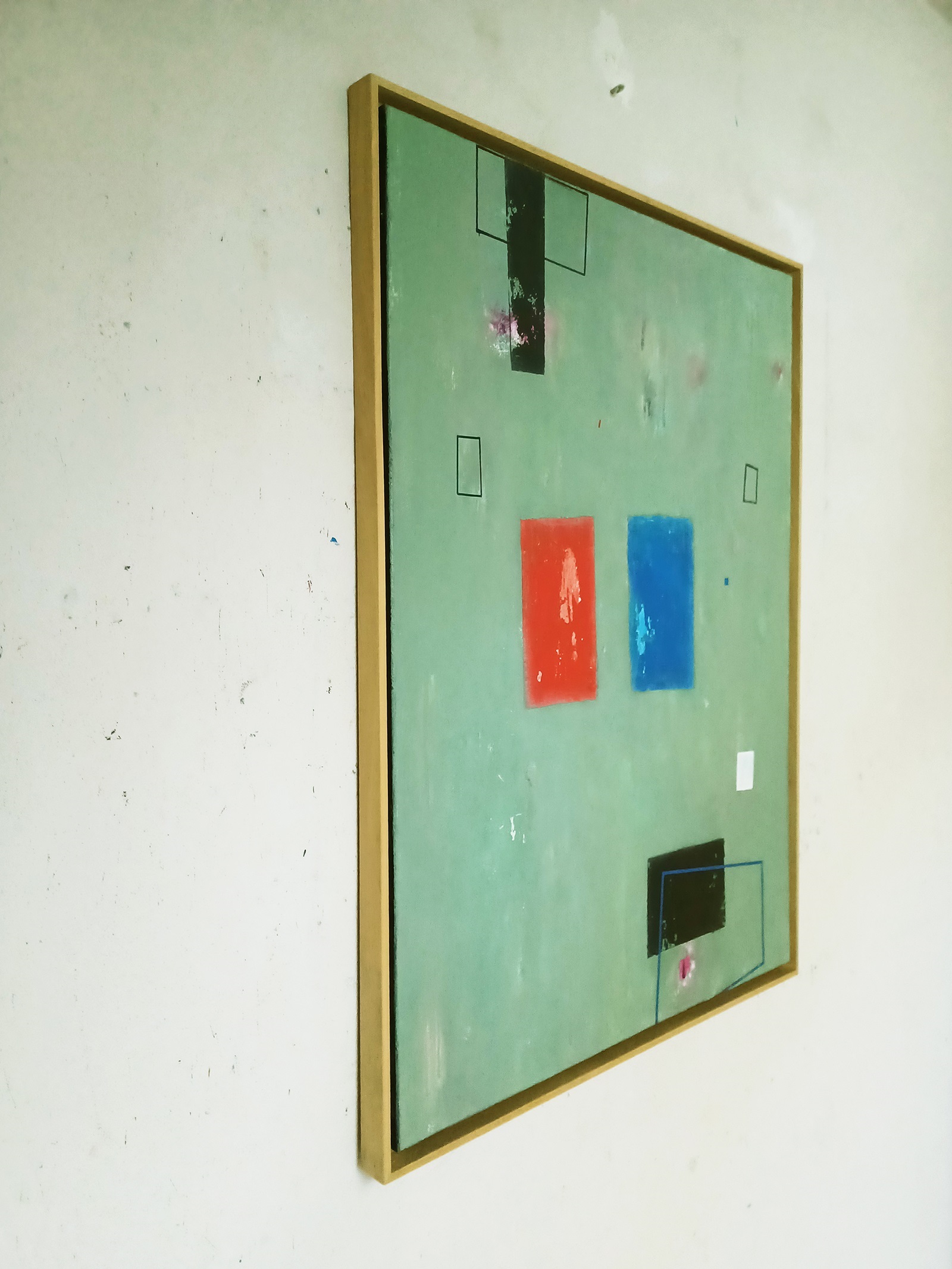 Spring flashes, original Animales Técnica Mixta Pintura de Luis Medina