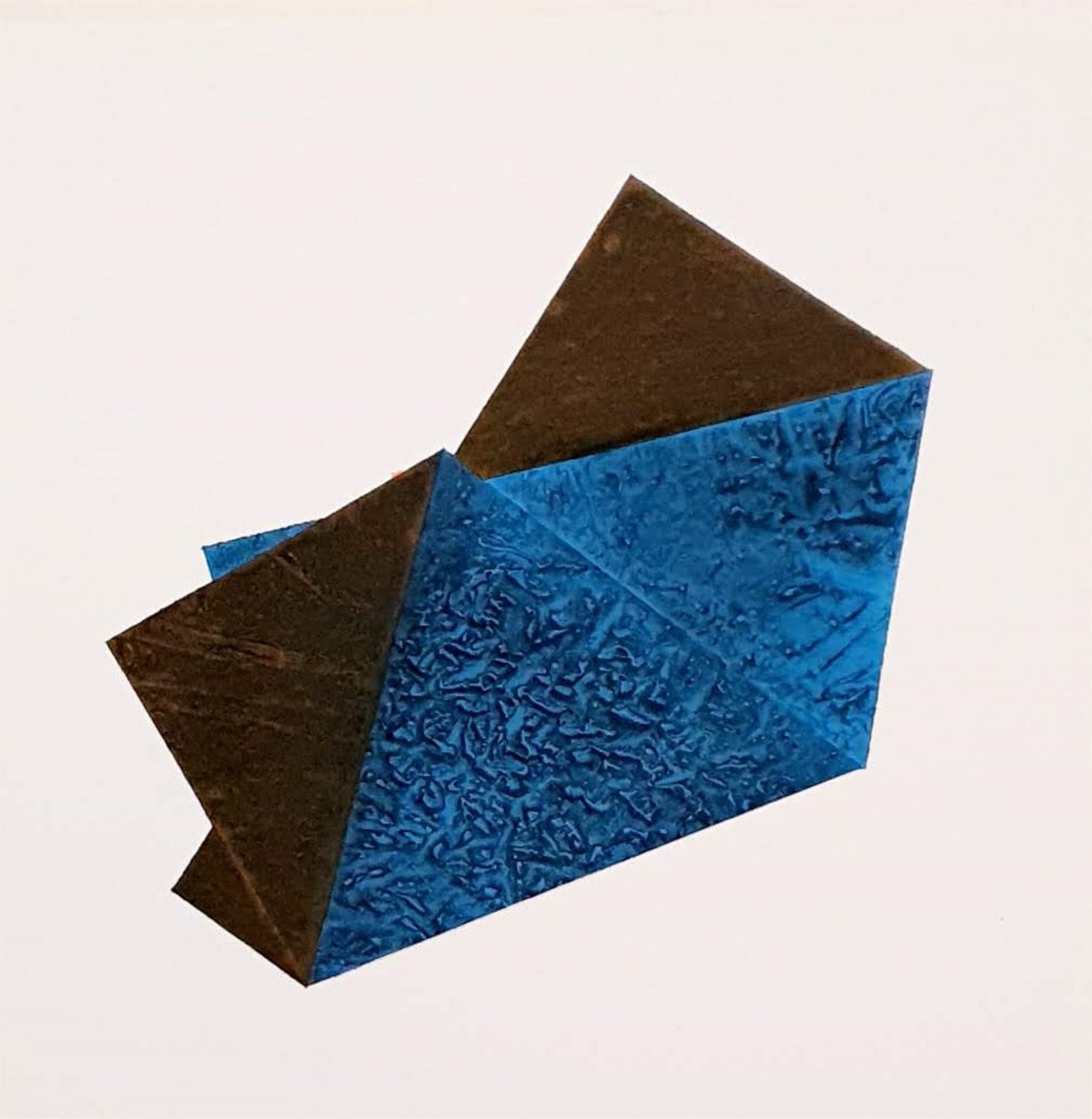 Dobradura 05, original Portrait Acrylic Painting by Paulo Rosae