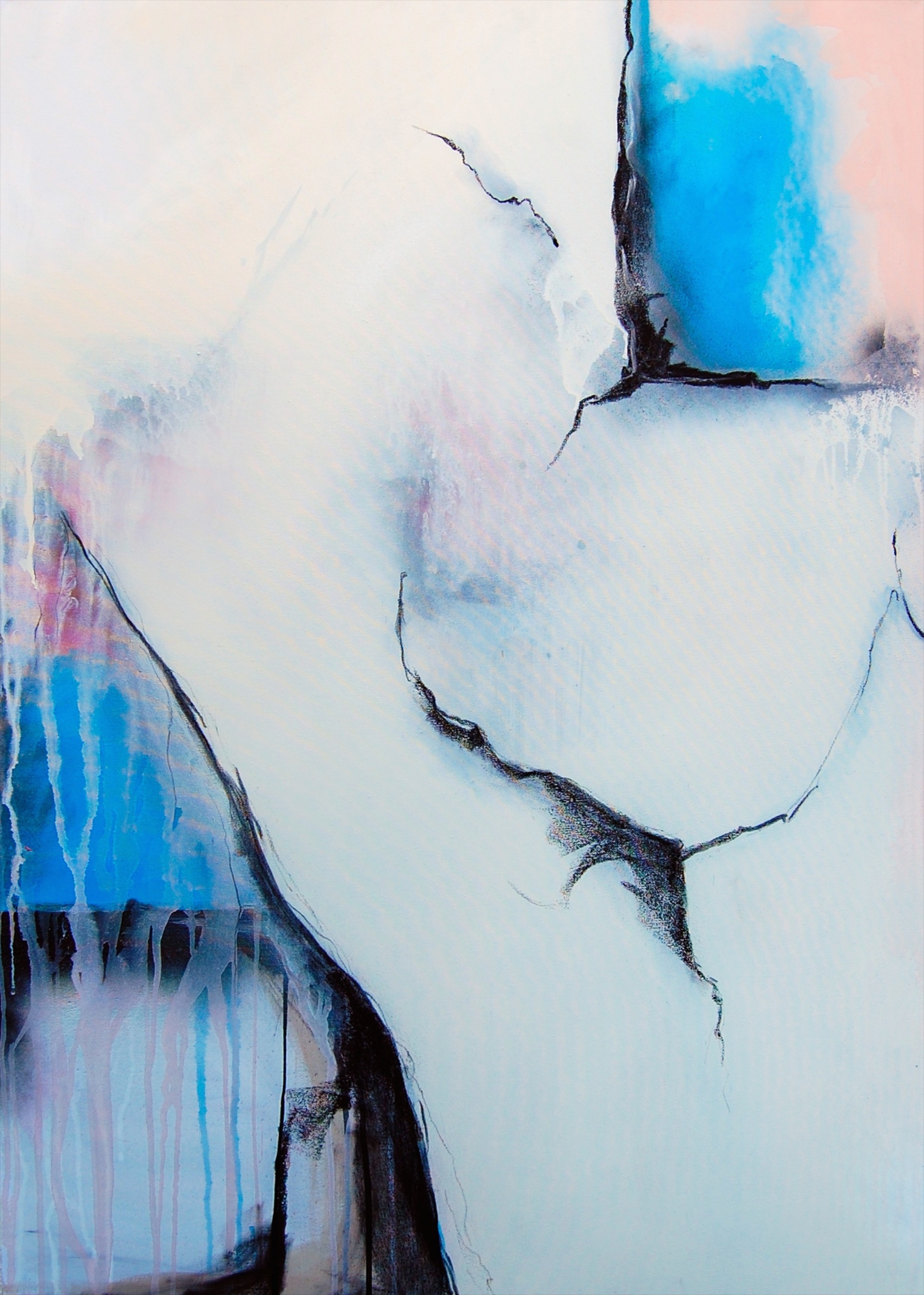 MindTheGap #textura1, original  Acrylic Painting by Paulo Canilhas