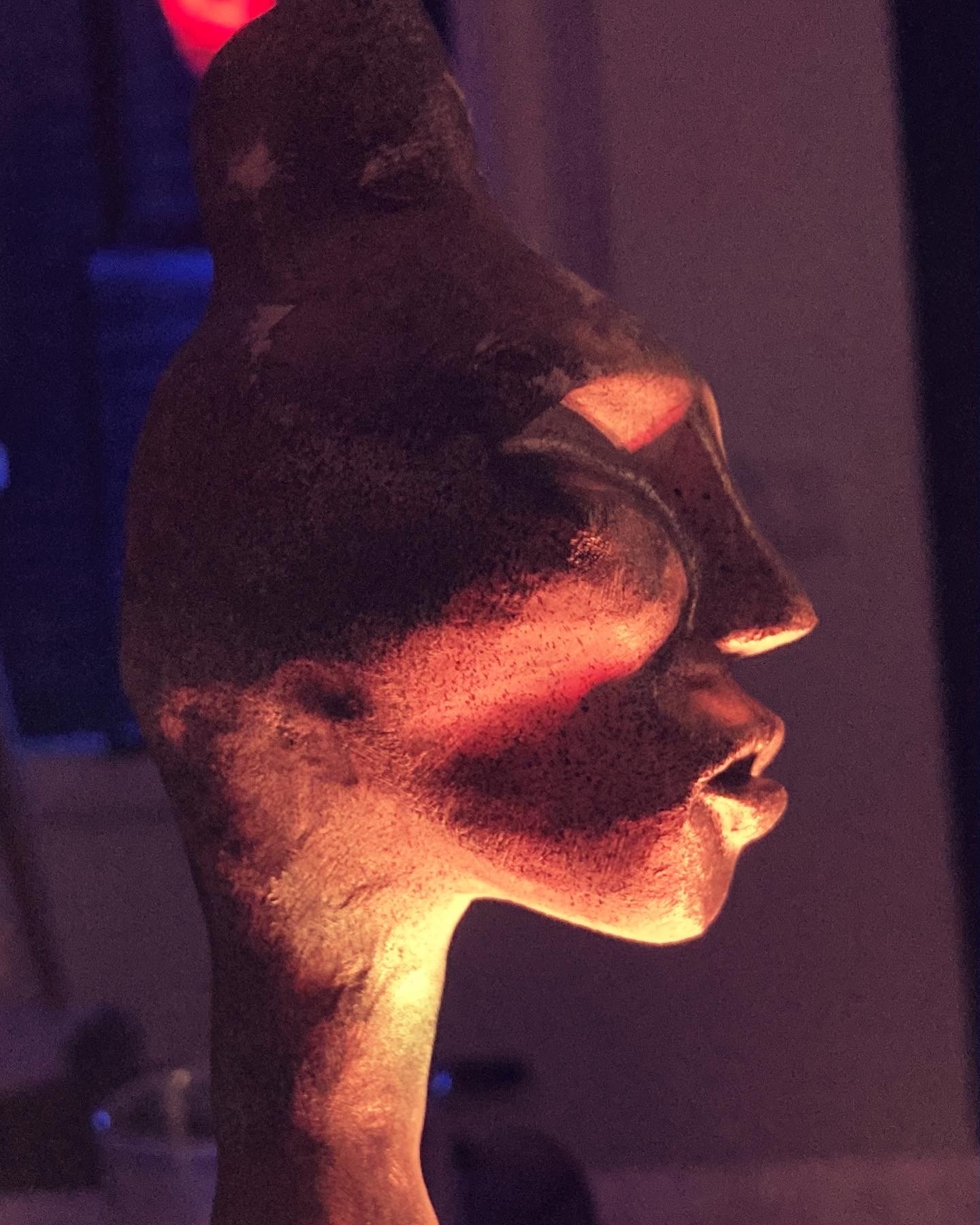 Dandara, original Resumen Arcilla Escultura de Marcia Ruberti