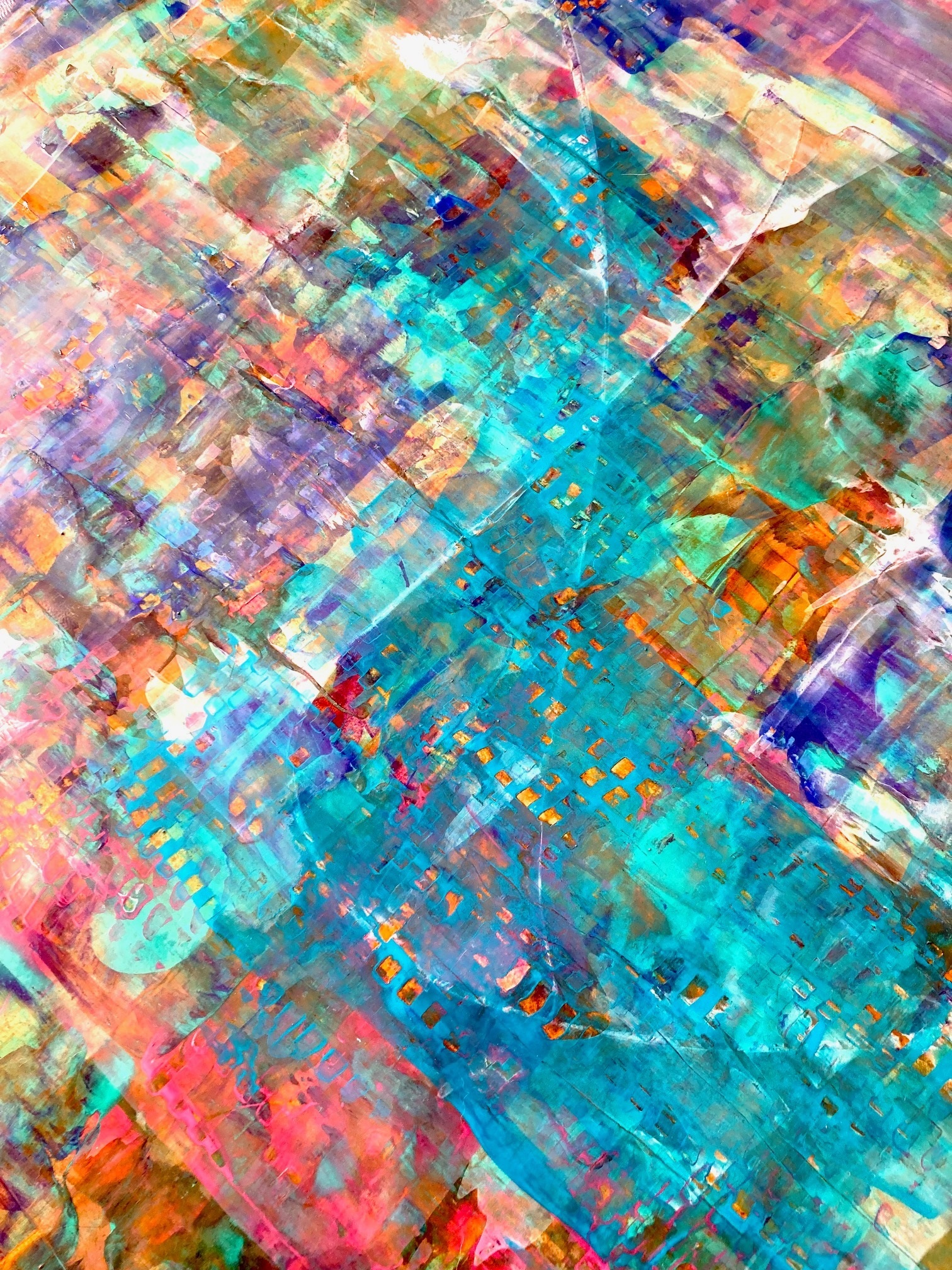 Cidades Invisíveis, Pintura Técnica Mista Animais original por Nina  Onaur